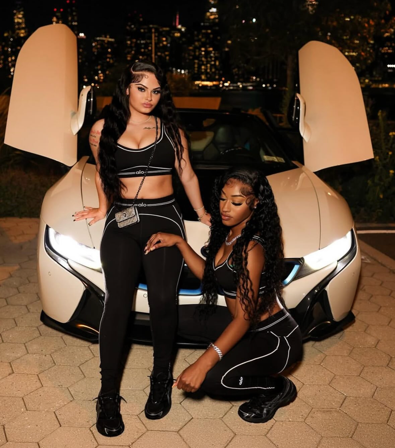 Black Alo Set (Jacket Separate)