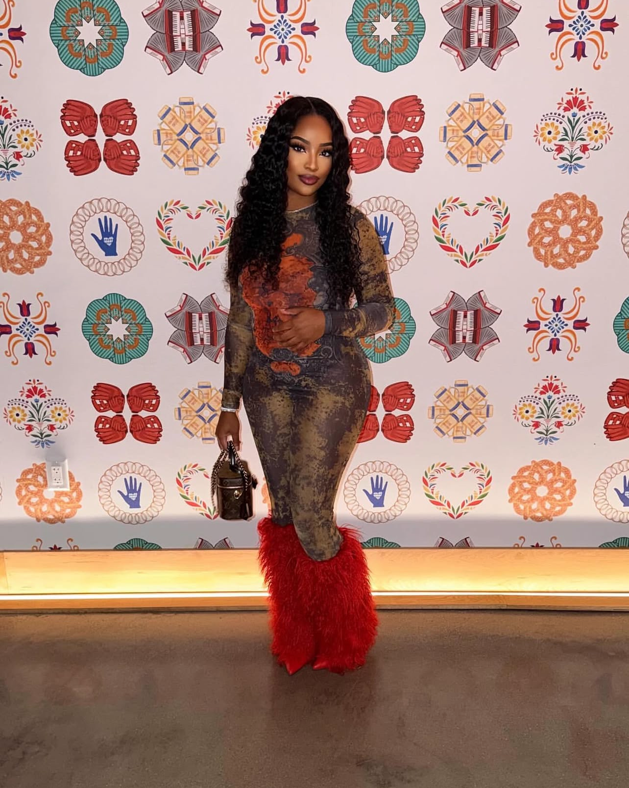 Colorful Mesh Jumpsuit