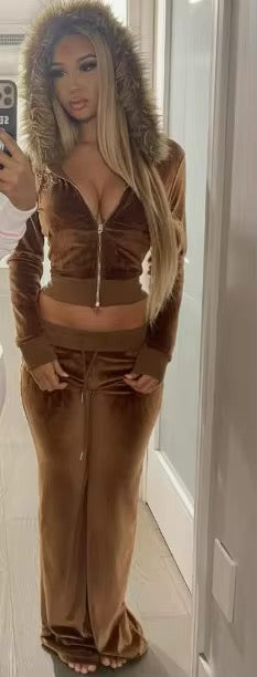 Brown Fur Set