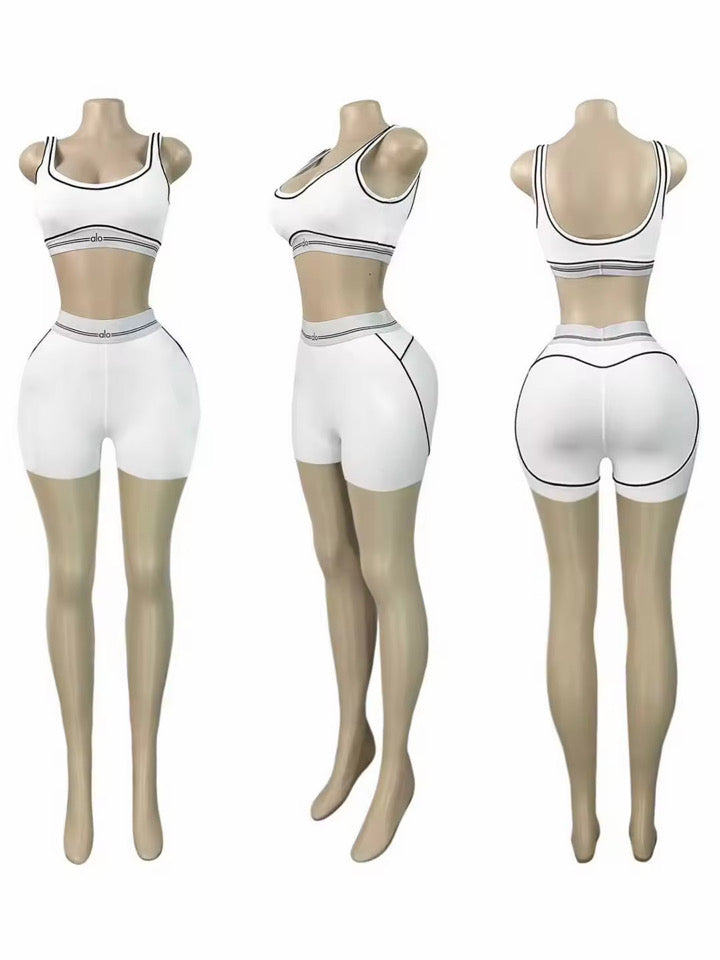 ALO Shorts Set (Jacket Sold Separately)