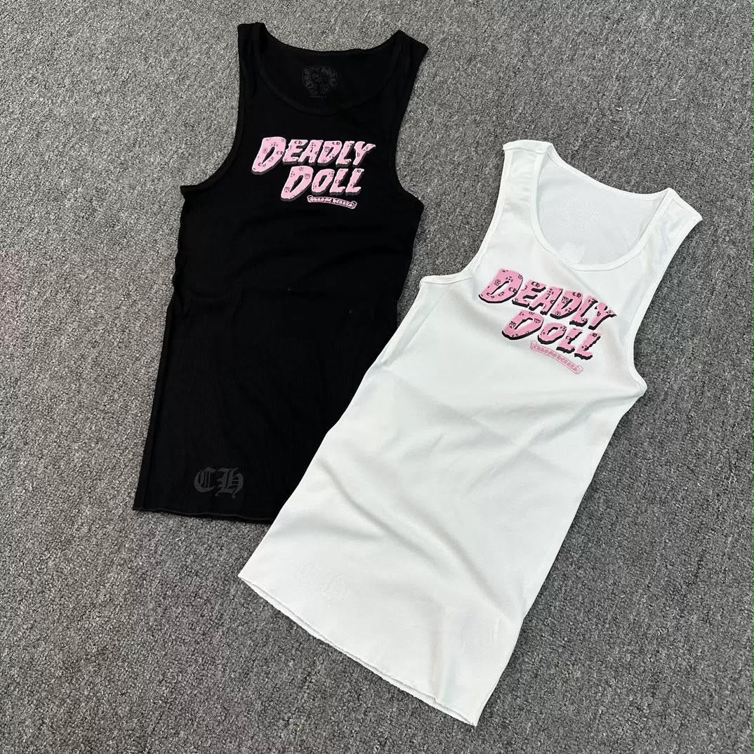 Deadly Doll Chrome Tank Dress