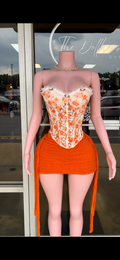 Corset Skirt Set
