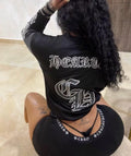 Chrome Heart Shorts Set